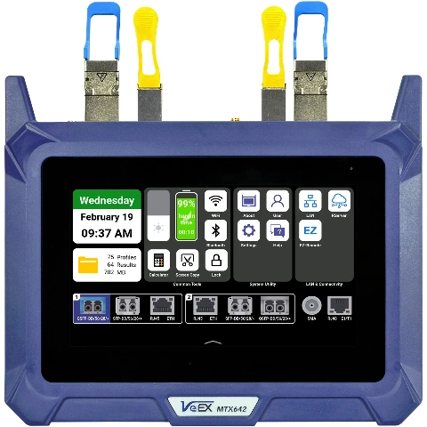 Data Center / Testen & Messen / All-in-One Netzwerk und Service Tester
